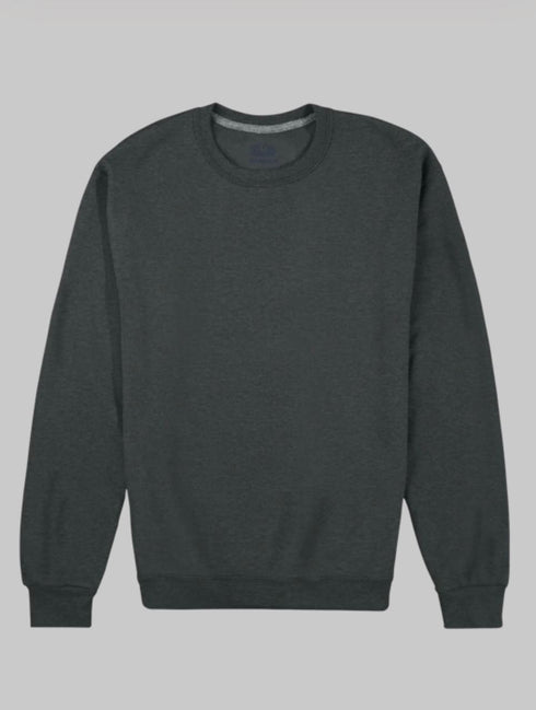 FRUIT OF THE LOOM EVERSOFT FLEECE CREW SWEATSHIRT